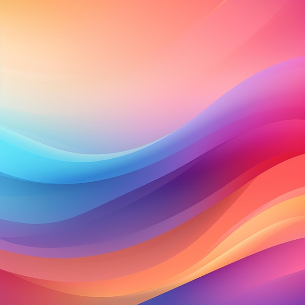 Abstract background for web site or mobile devices colorful gradient
