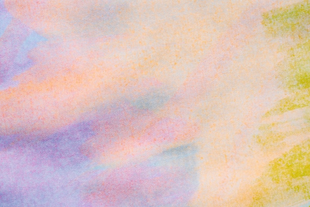 Фото Абстрактный фон с акриловой краской на холсте, гранж-фон с пространством для текста или изображения, пятна акварельной краски, красочные яркие текстуры.