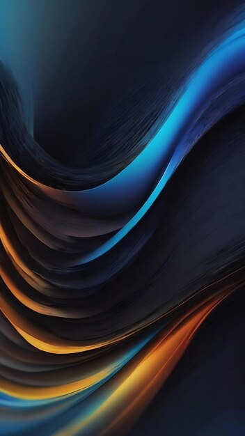 Abstract background with blue black gradient