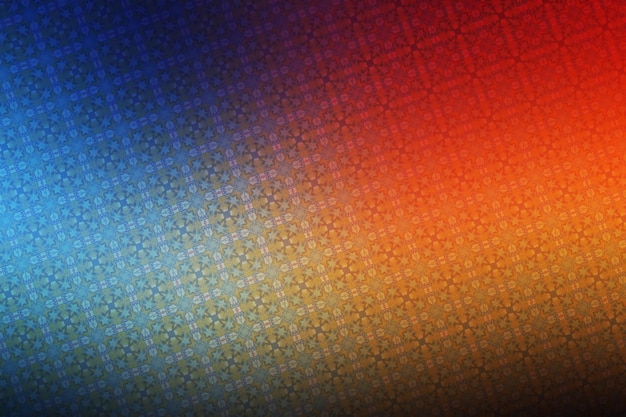 Abstract background with blue orange yellow red and orange pattern