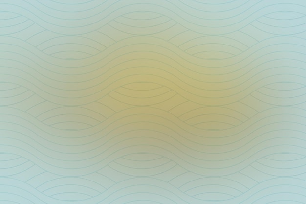 Abstract background with blue and yellow wavy lines