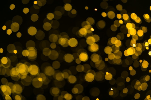 Abstract background with bokeh defocused lights and shadow 