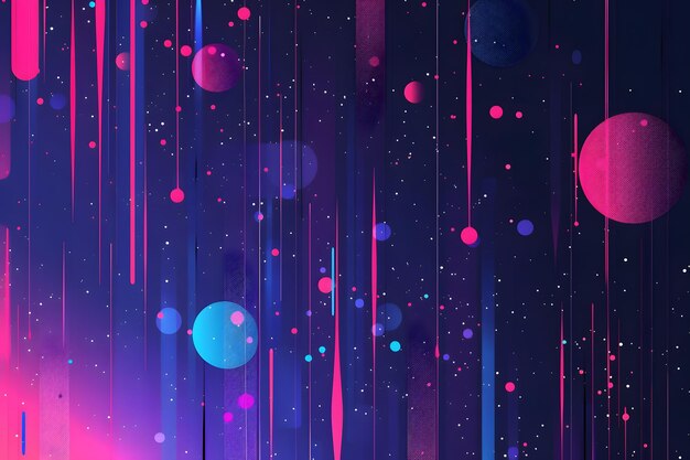 Photo abstract background with bokeh defocused lights and stars