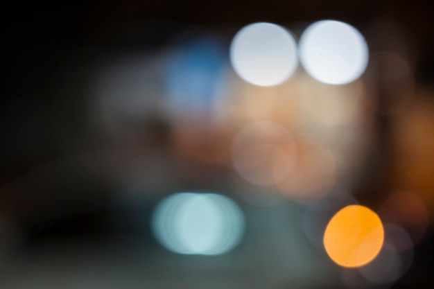 Photo abstract background with bokeh defocused lights