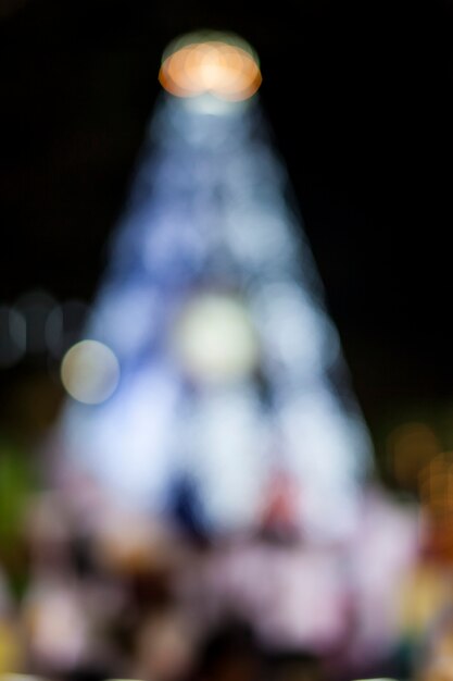 Abstract background with bokeh defocused lights