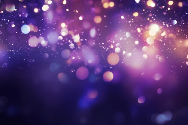 Photo abstract background with bokeh lights