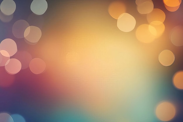 abstract background with bokeh lights