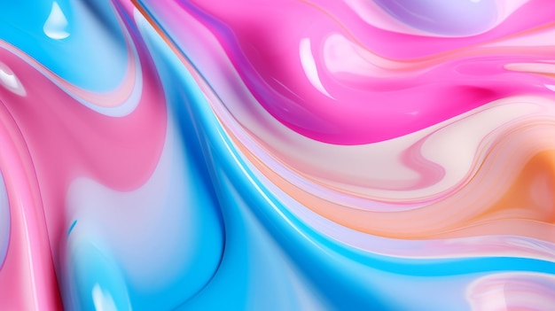 Abstract background with bubble gum colors