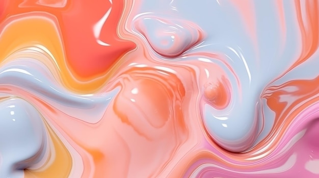 Abstract background with bubble gum colors