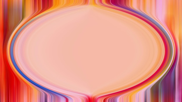 Abstract background with a circle in pink and orange.