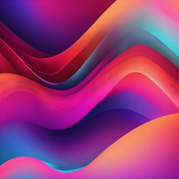 Premium AI Image | Abstract background with color gradients and light ...