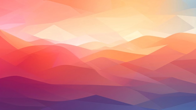 Abstract background with color gradients lines and geometric shapes Illustration