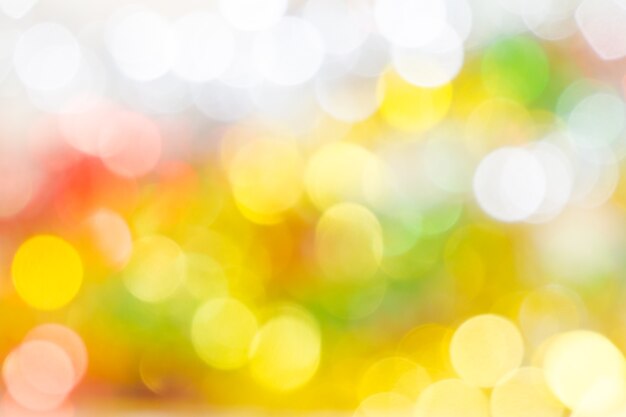 Abstract background with colorful bokeh background