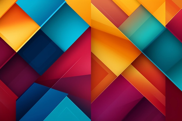 Abstract background with colorful diagonal stripes