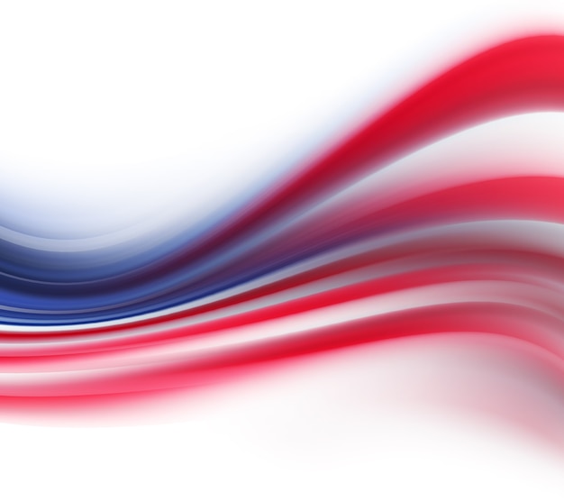 写真 アメリカの国旗の色で抽象的な背景