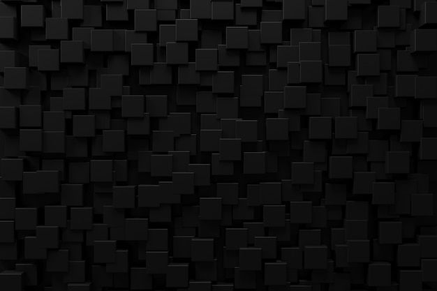 Abstract background with dark concept. 3D rendering.