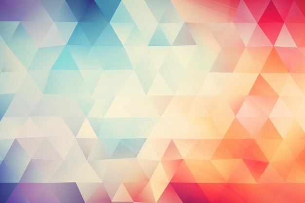 Abstract background with a dark low poly geometric design