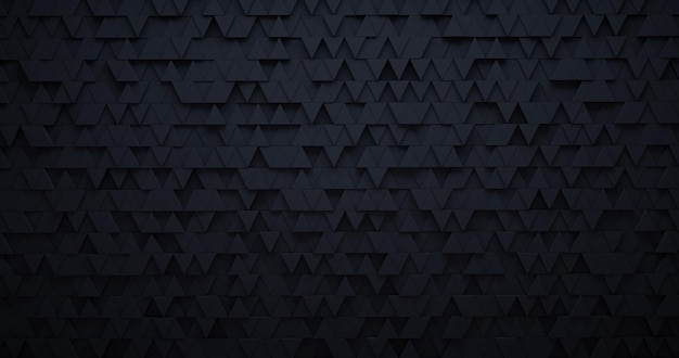 Abstract background with dark triangles and light above