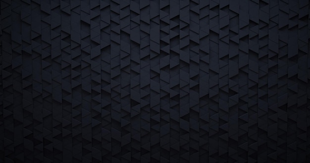 Abstract background with dark triangles and light above