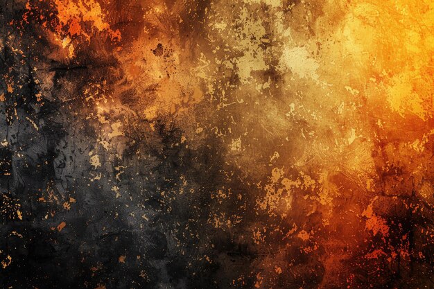 Abstract background with fiery colors and spooky texture