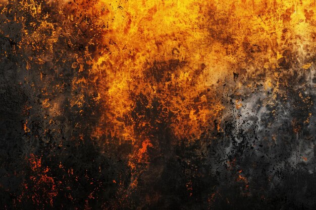 Abstract background with fiery grungy texture in dark colors