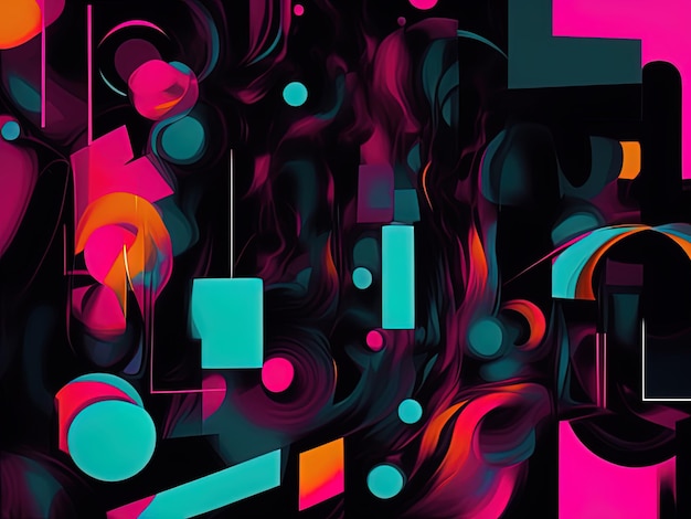 abstract background with geometric pattern