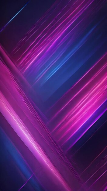 Abstract background with glowing lines in blue pink and purple colors