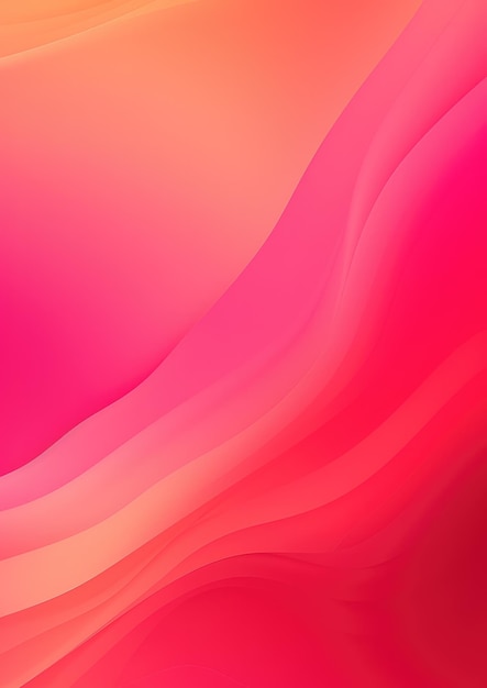 Абстрактный фон с градиентом ярко-розовых оттенков Цвета Барби Generative AI