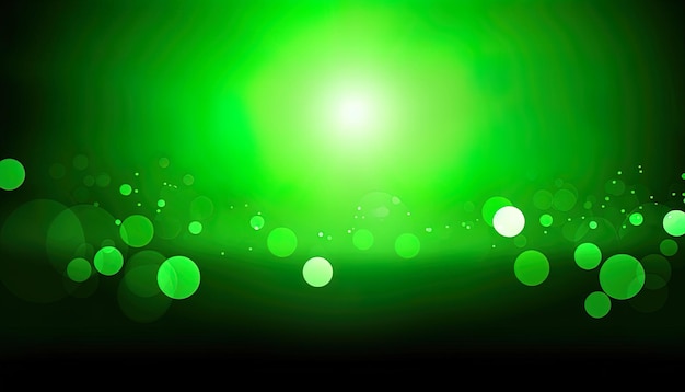 Abstract background with green gradient