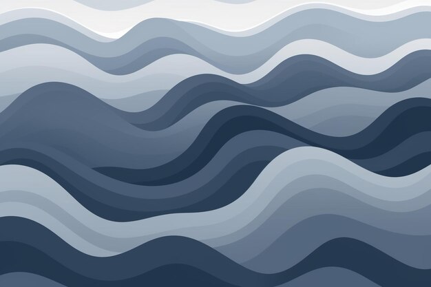 Photo abstract background with grey waves