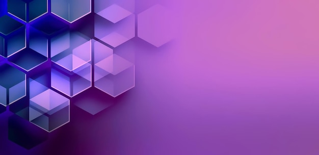 Abstract Background with Hexagons