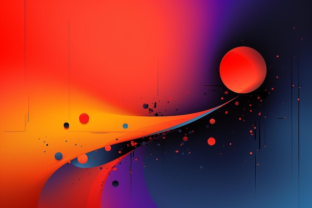 Abstract background with high graphics