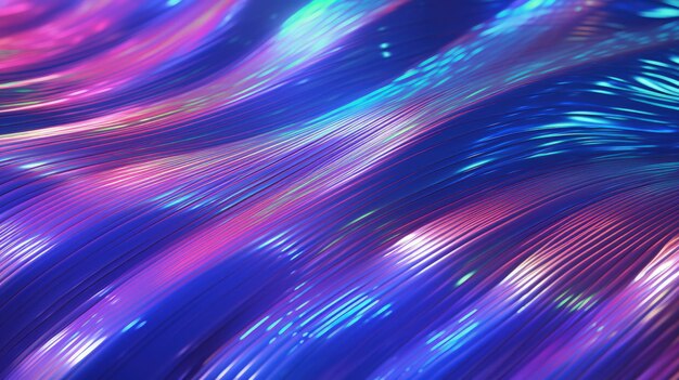 Abstract background with holo effects