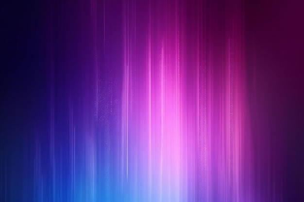 Abstract background with lines and bokeh in purple and blue