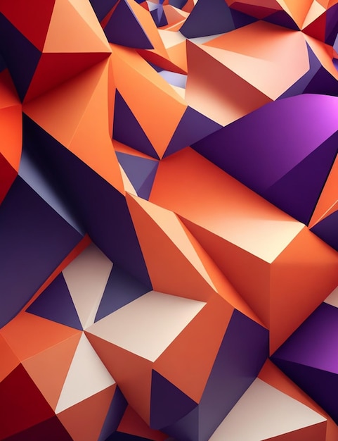 abstract background with low digital poly design