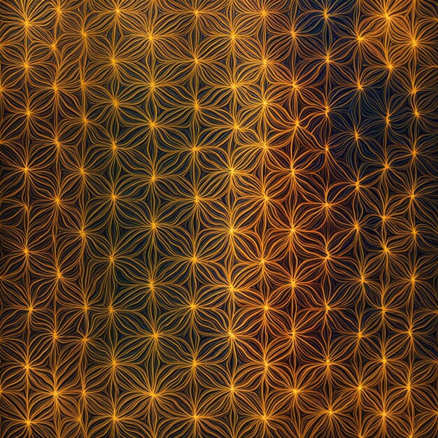 abstract background with low poly design with connecting lines and dots 3d realistic render