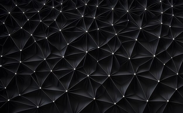 Photo abstract background with low poly design with connecting lines and dots 3d realistic render