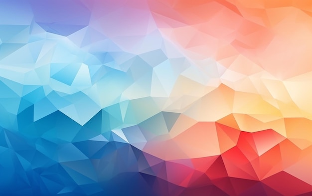 abstract background with low poly design