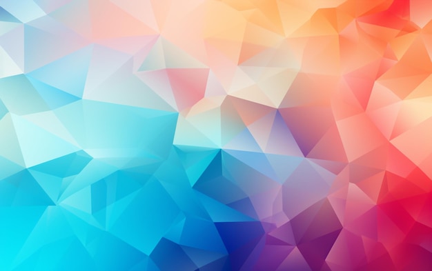 Photo abstract background with low poly design