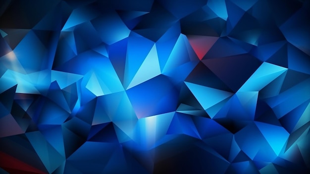 abstract background with low poly design