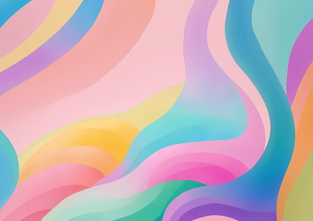 Abstract background with pastel colors