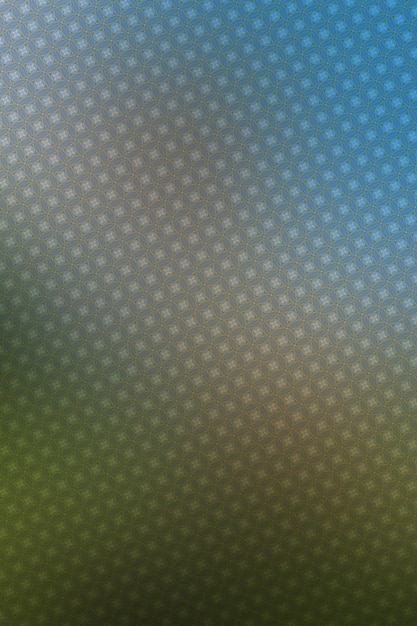 Abstract background with a pattern of geometric shapes in green and blue