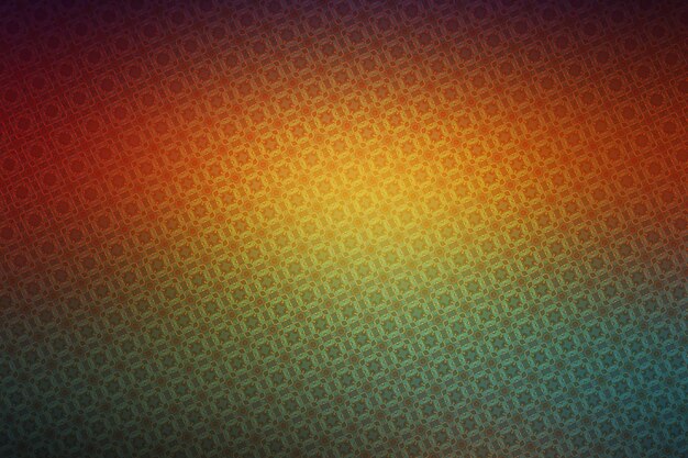 Abstract background with a pattern of geometric shapes in orange yellow and blue