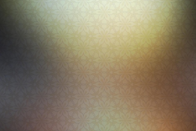 Abstract background with a pattern of geometric shapes in yellow and brown tones