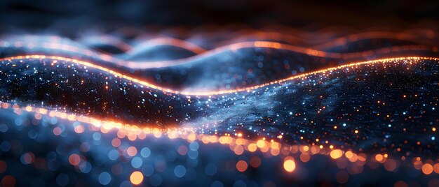 abstract background with pulsating data streams converging and diverging in unique patterns concept data visualization abstract art technology patterns pulsating streams