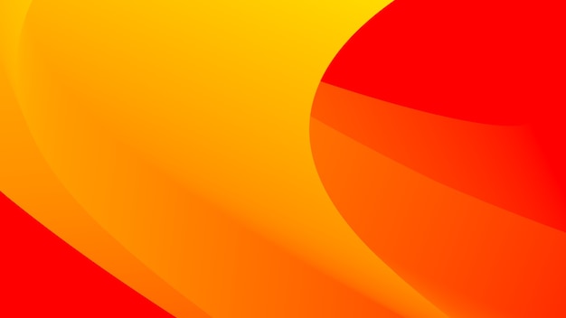 Abstract background with red and yellow color