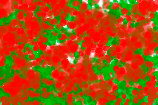 Abstract background with redgreen spots and bokeh circles beautiful bokeh background