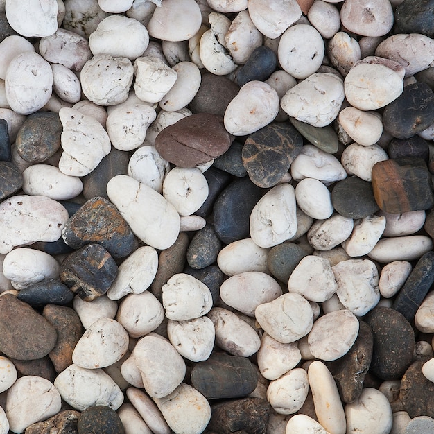 Abstract background with round peeble stones