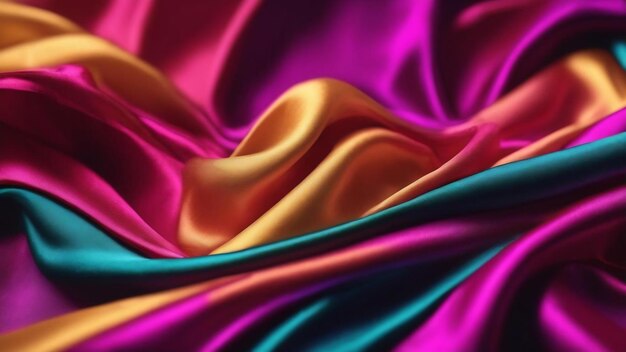 Photo abstract background with silk