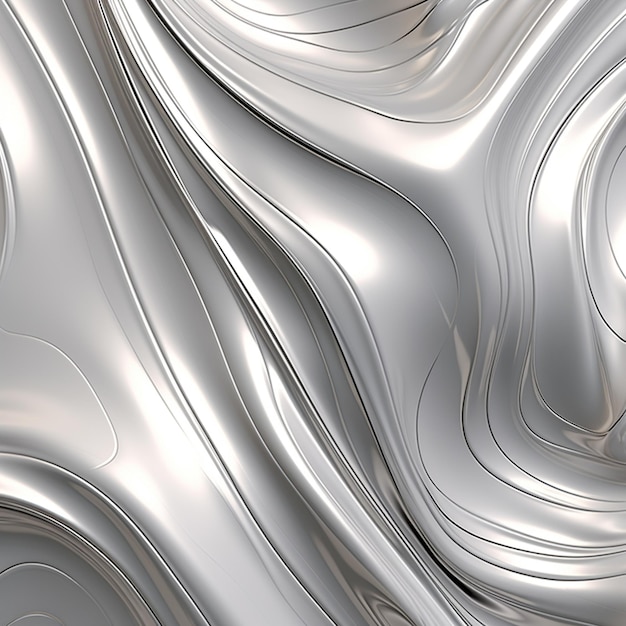 abstract background with a silver metal texture